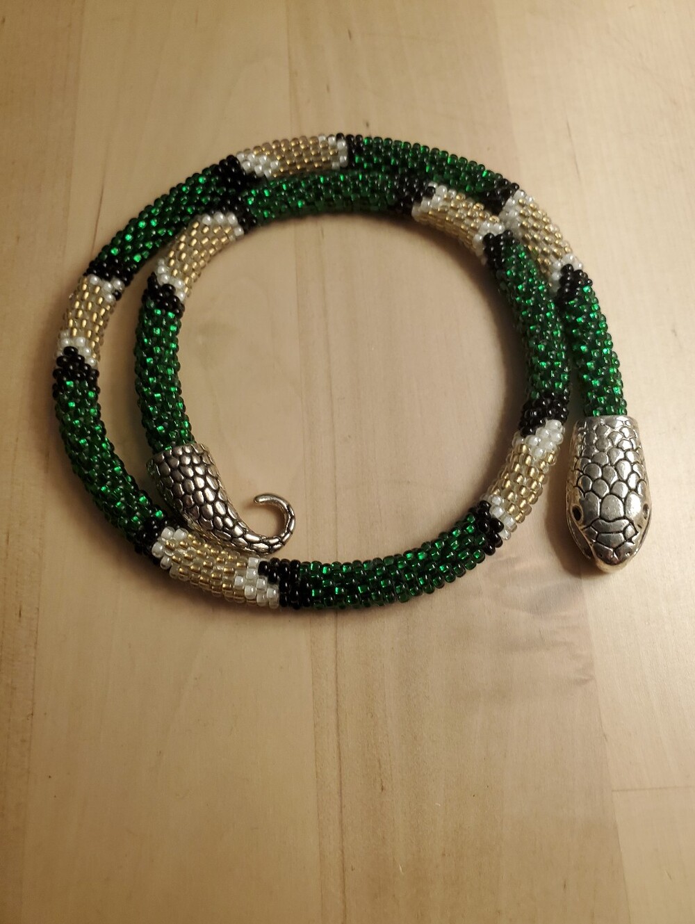 Beaded Snake Choker/Bracelet